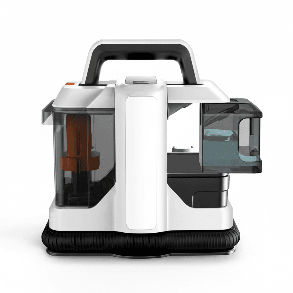750W Carpet Spot Cleaner, front view.