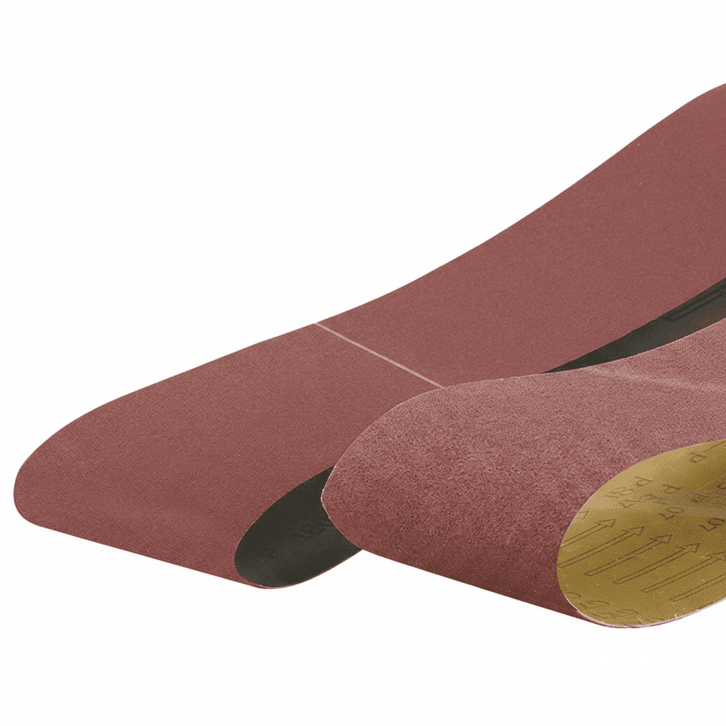 A pack of 5 durable 100x915mm (4x36 inch) abrasive sanding belts, in grits 40-400, for metal polishing.