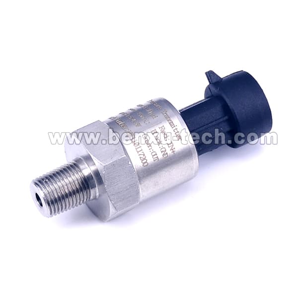 An NPT1/8 thread pressure transducer for measuring pressure in oil, fuel, diesel, gas, air, and water systems.