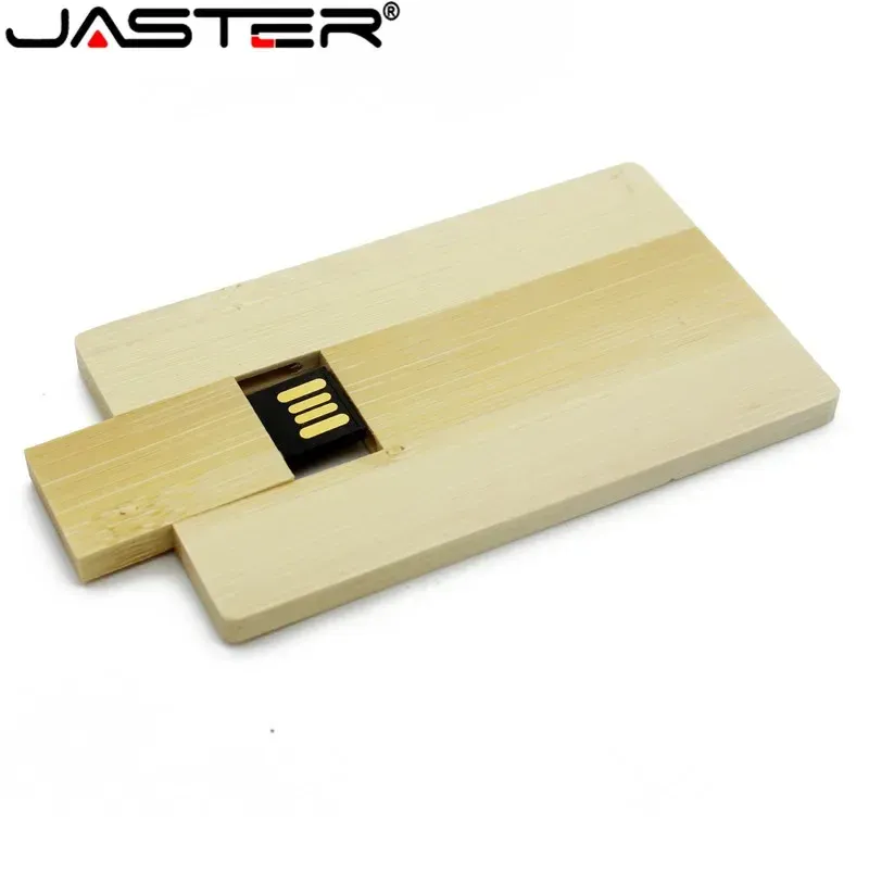 Maple wooden card USB c flash drive, a unique gift with free logo customization.