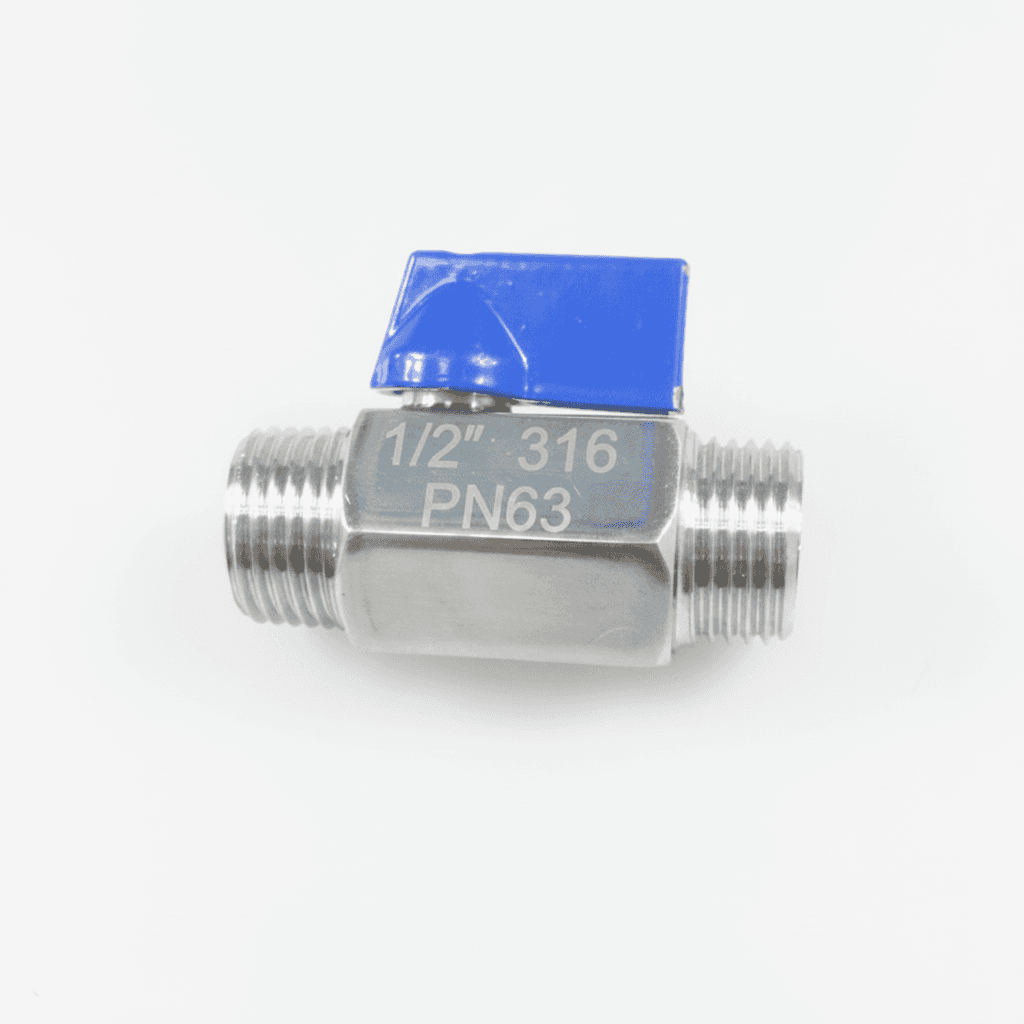 Mini Float Valve, SS304/316 BSP F/M | 2-Way Stainless Steel Ball Valve | Industrial/Brewery