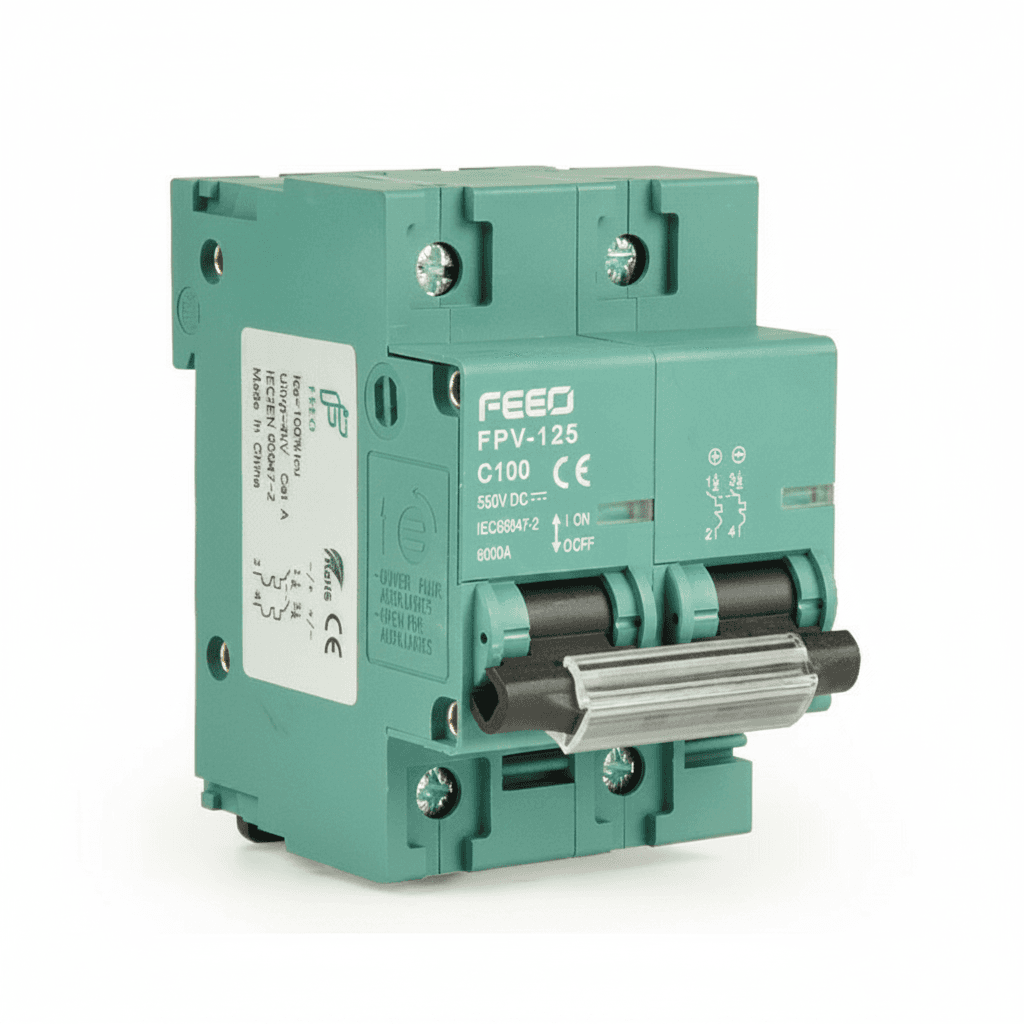 DC Miniature Circuit Breaker, a single unit.
