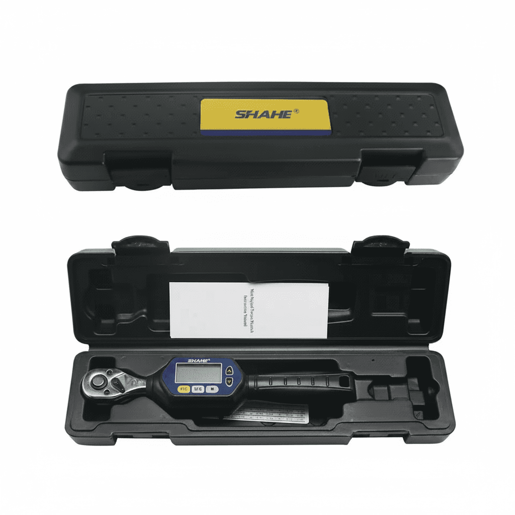Digital torque wrench, a precision tool.