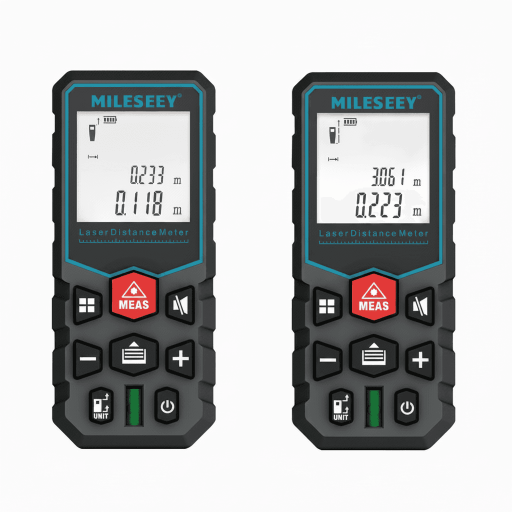 Mileseey X5 Laser Measure, a compact device.