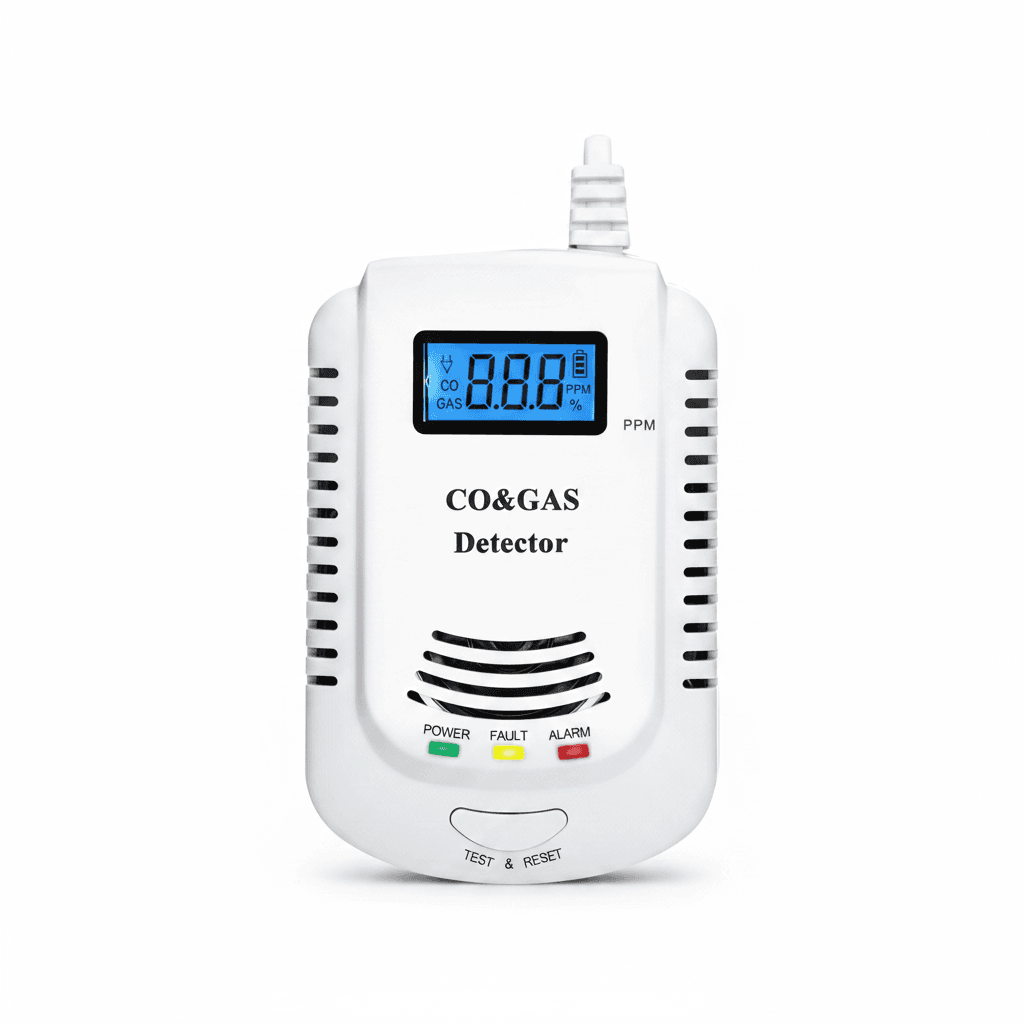 2-in-1 Carbon Monoxide & Gas Detector.