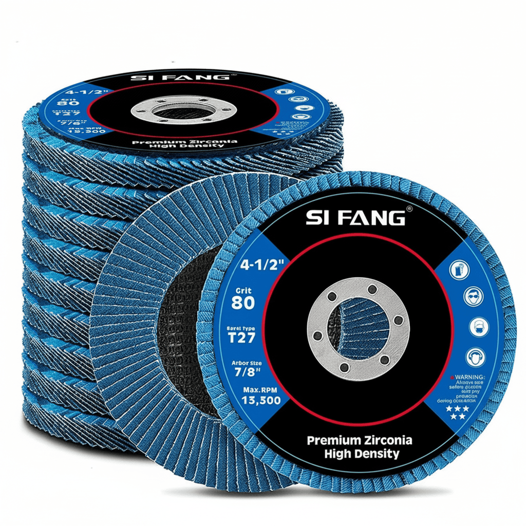 Heavy-Duty Disc Sander Flap Wheels | 115mm T27 Zirconia | 60 Grit - Image 1