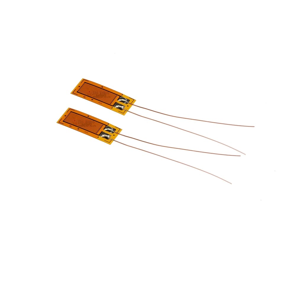 Ten precision resistive strain gauges, BF/BHF350-6AA 350 ohm, for pressure sensor load cells.