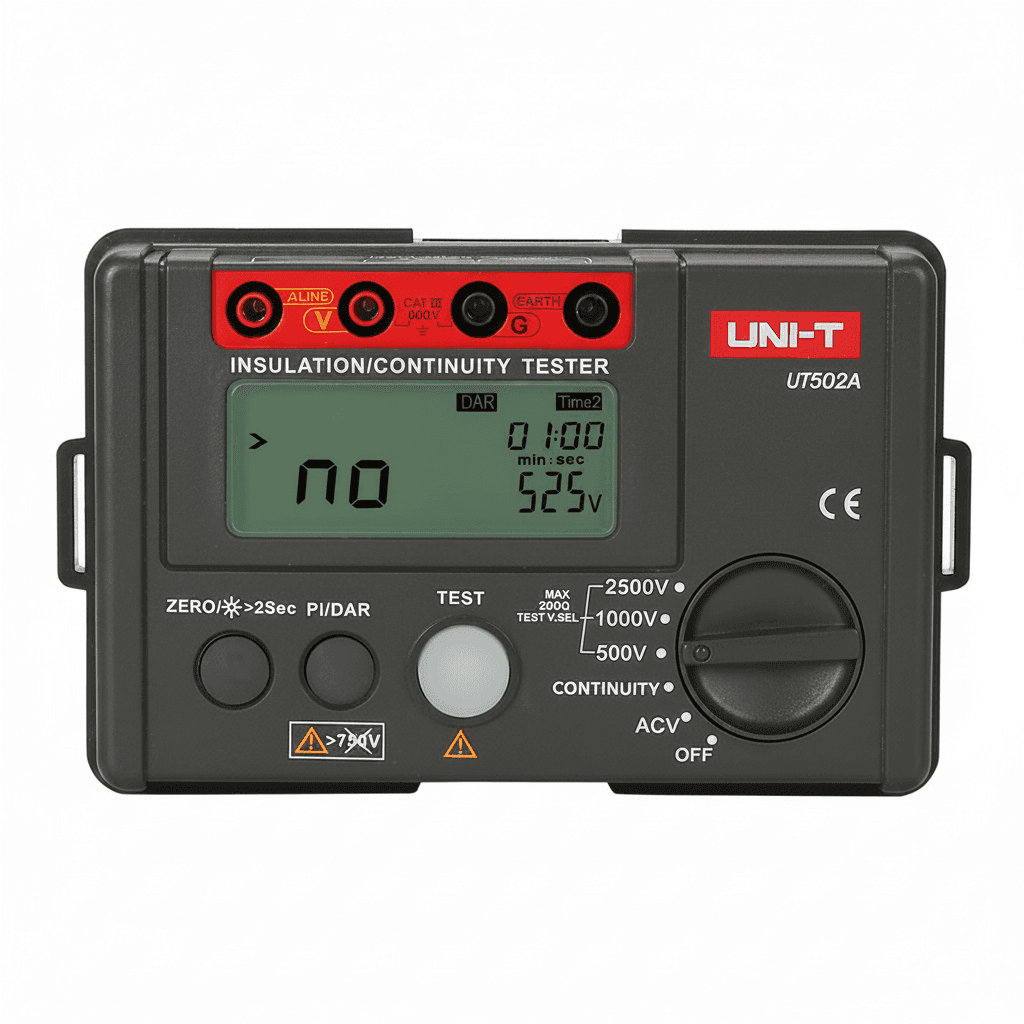 UNI-T UT501 UT502 Insulation Tester proving unit.