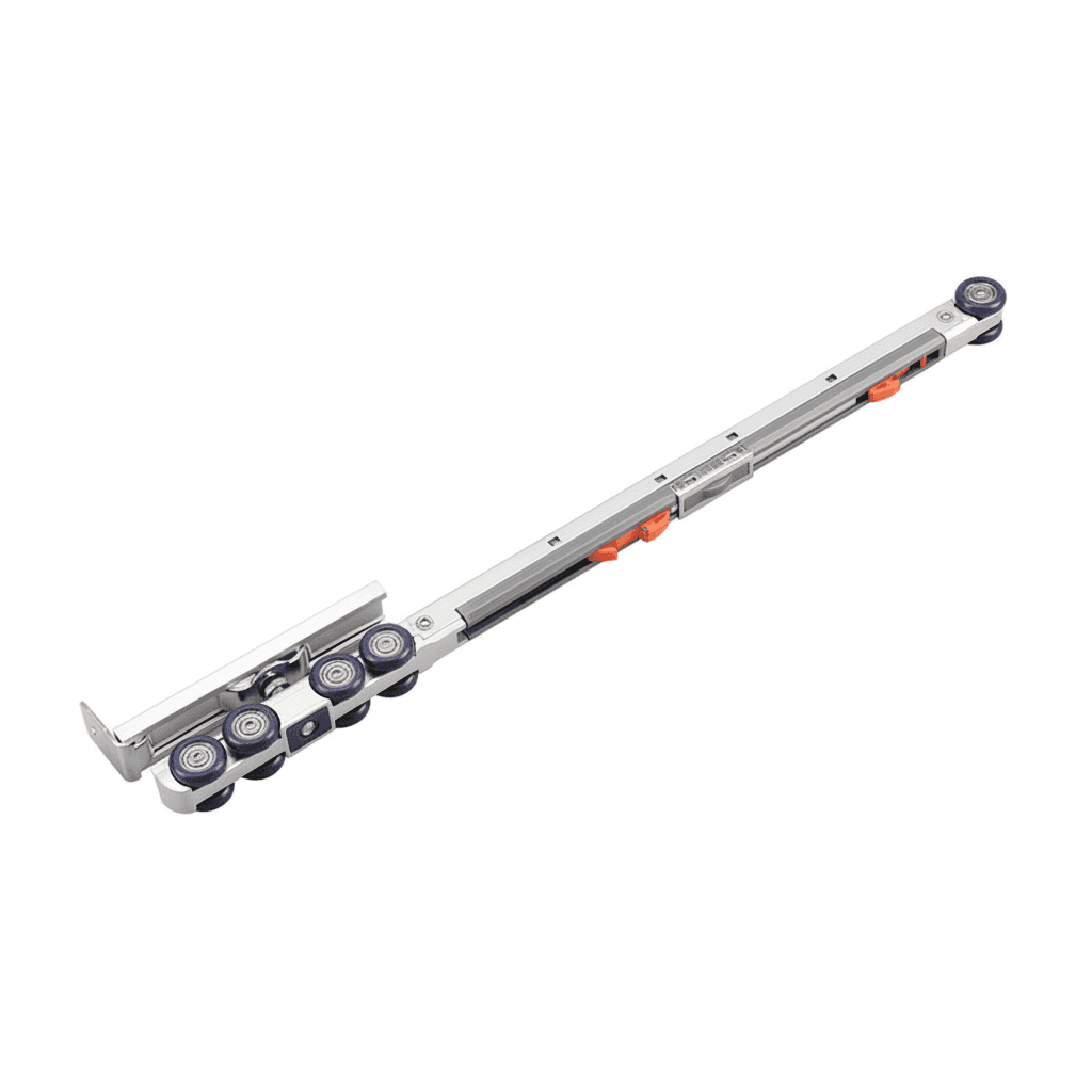 Garment Hanging Rail Buffer Pulley, single unit.