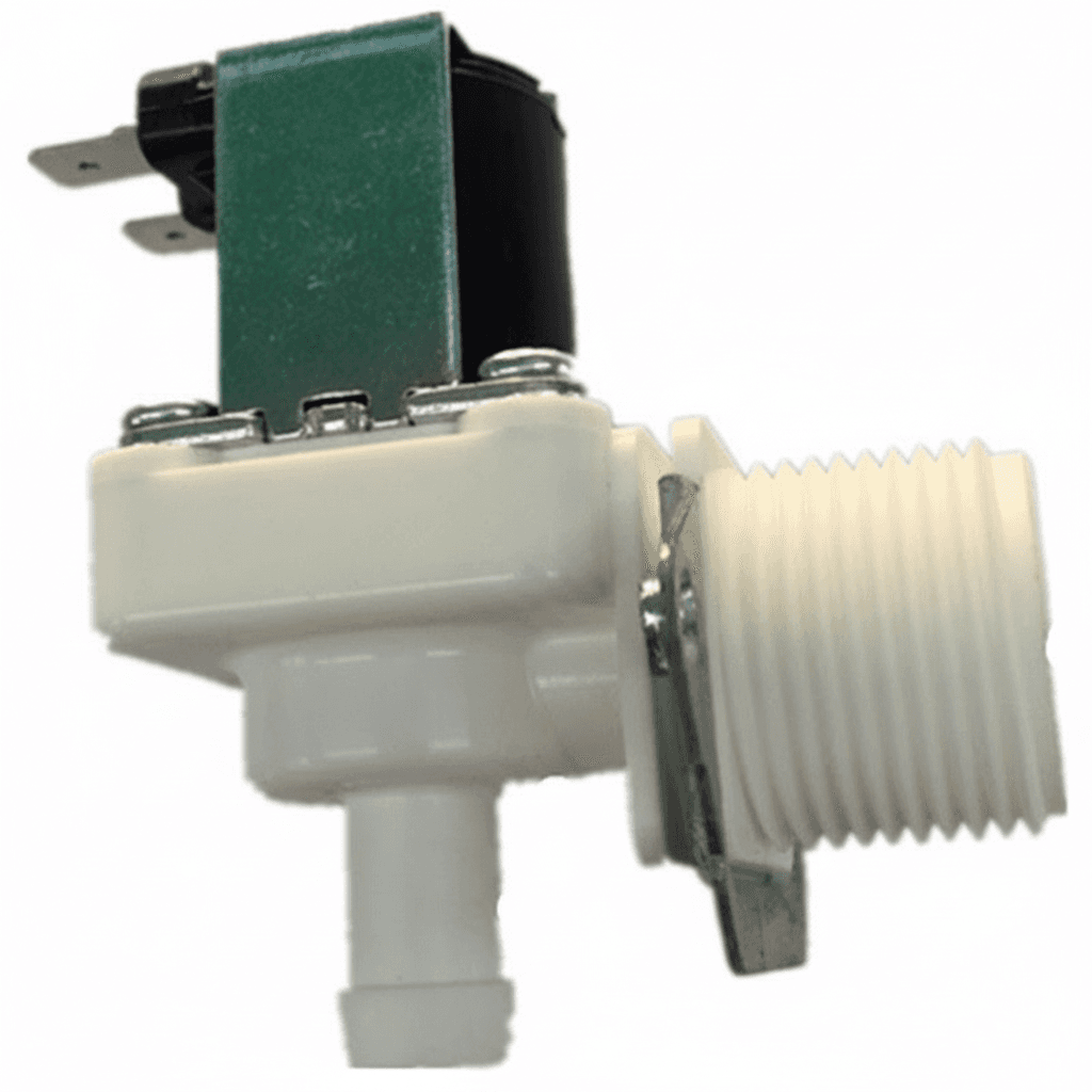 3/4" Vertical Solenoid Gate Valve | NC 12V-220V | Ice Maker Water Inlet
