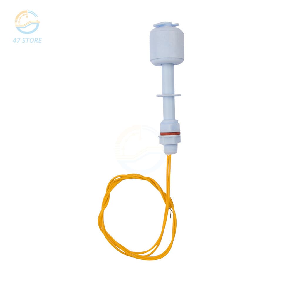 A DC 0-110V float switch sensor with a 75mm-1m range, for precise water level control in tanks and pumps.