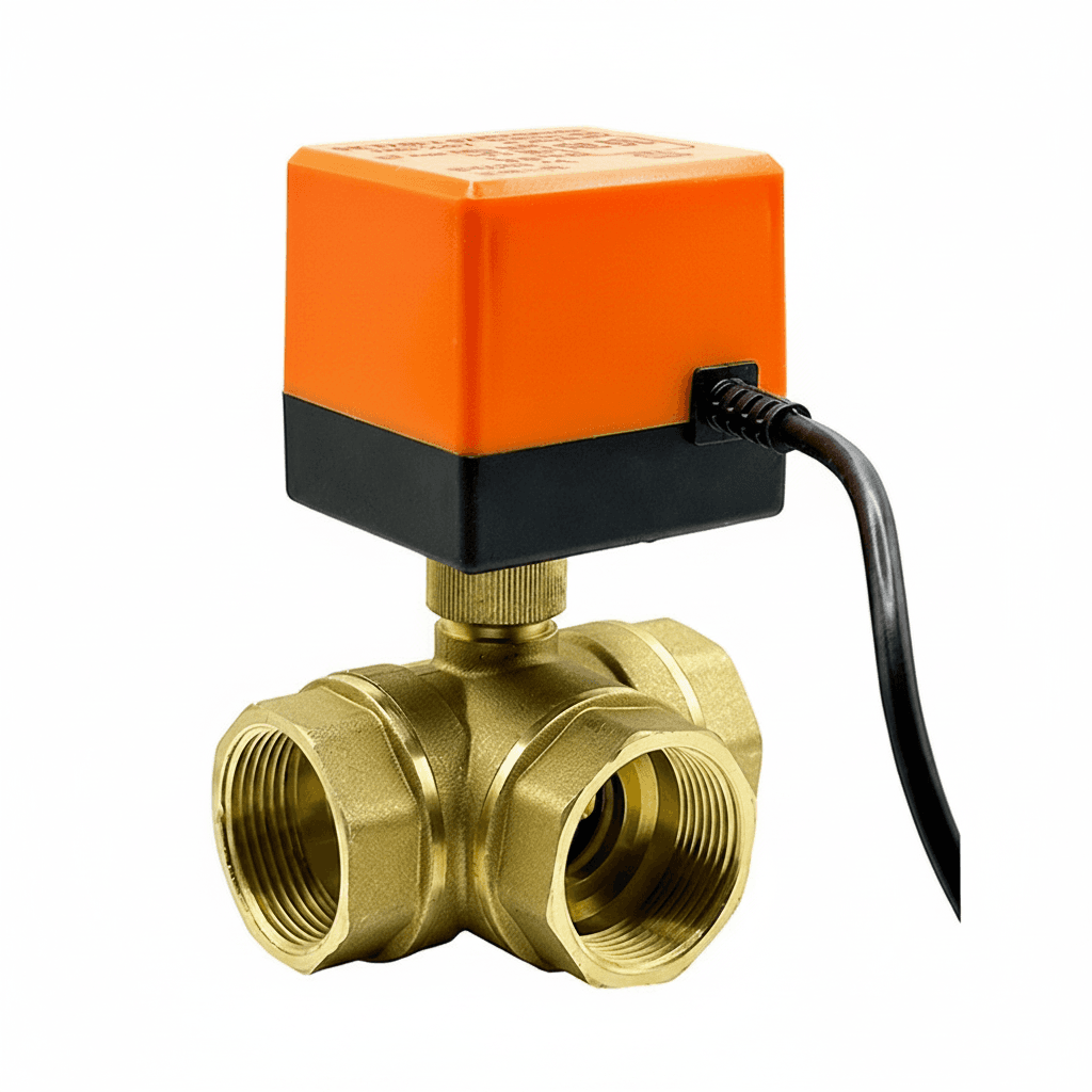 3-Way Motorised Ball Valve | 3-Wire 2 Control Brass Gate Valve | T/L Type