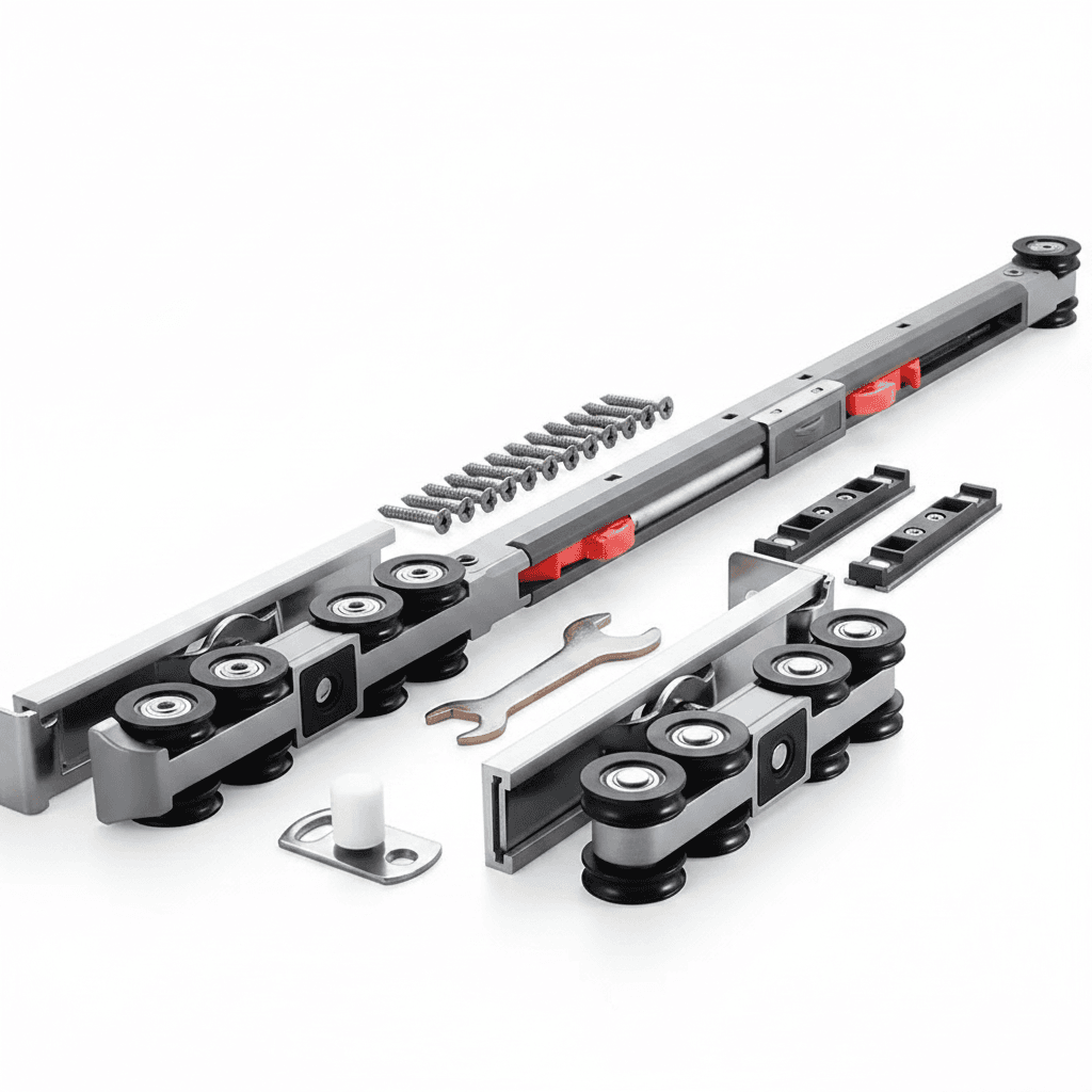 Garment Hanging Rail Kit.