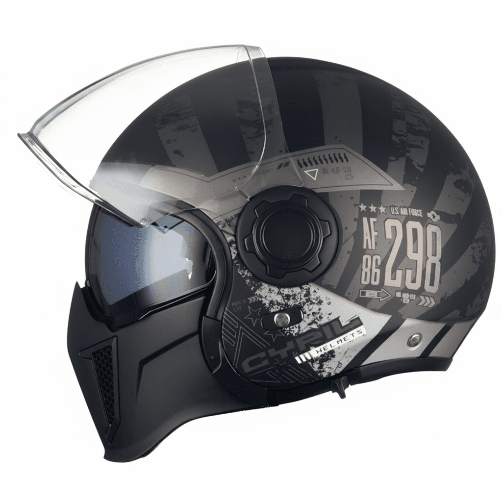 CYRIL OP12A Safety Helmet, front view.