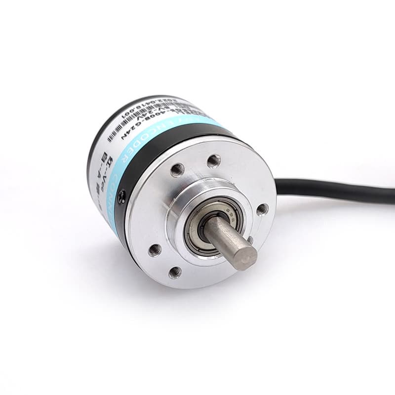 A 38S6G5-B-G24N photoelectric incremental rotary encoder with 50-600PPR and NPN output.