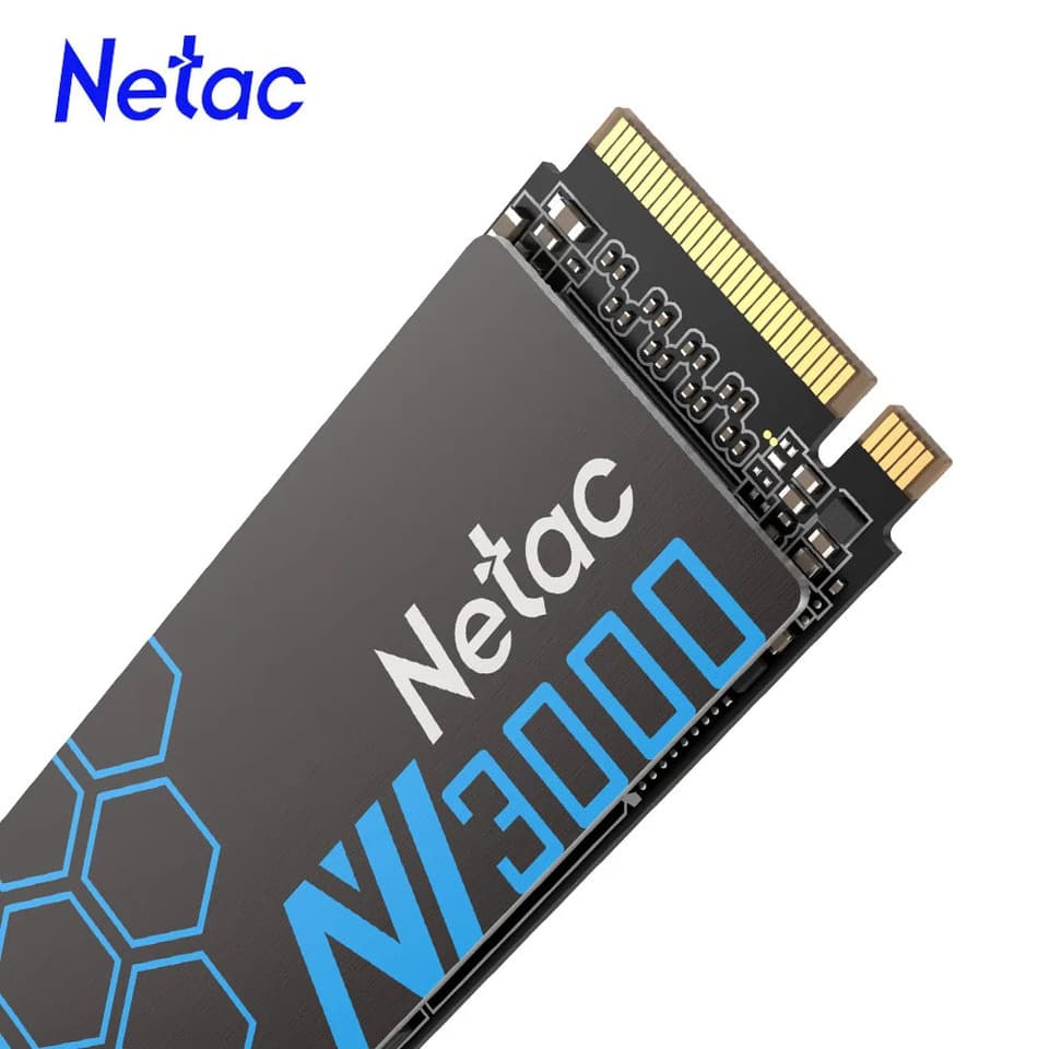 Netac NVMe M.2 SSD, a high-speed PCIe3.0 internal solid state drive for laptops and desktops.