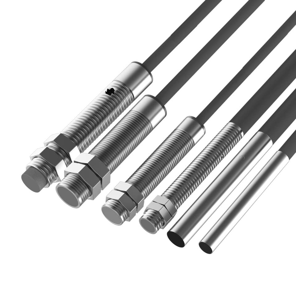 GTRIC miniature inductive proximity sensor, 1mm-2mm sensing distance, 10-30VDC, for metal detection.