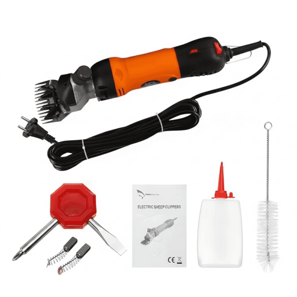 1300W Electric Sheep Shears | 6-Speed Animal Wool Clipper | 110V/220V Trimmer