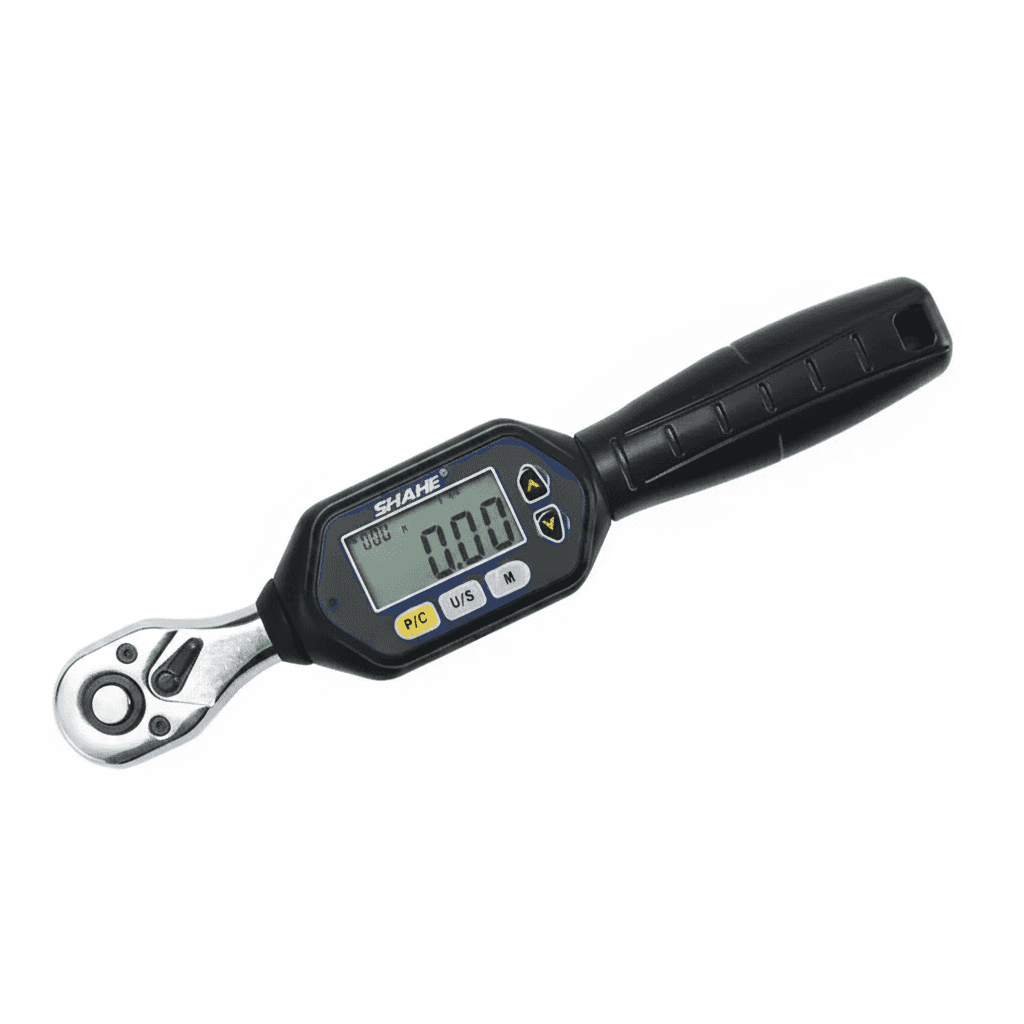 Shahe Digital Torque Wrench, front view.