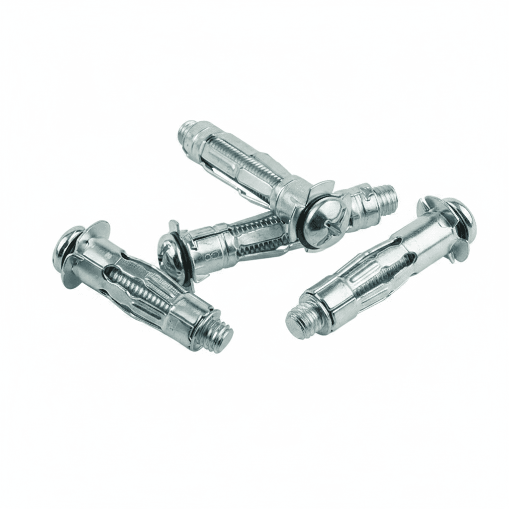 M4-M8 Metal Cavity Ground Anchor, a single anchor on a white background.
