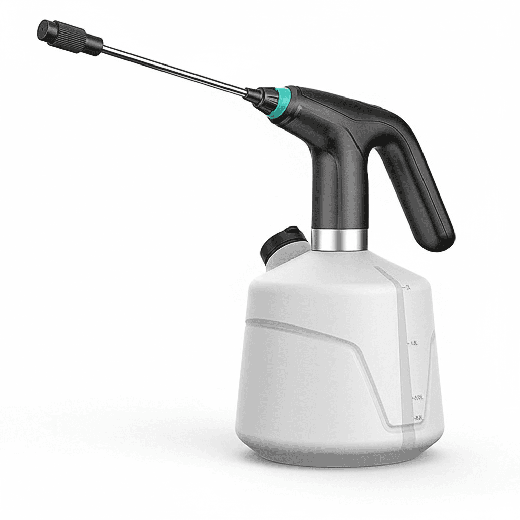 2L Electric Knapsack Sprayer, front view.