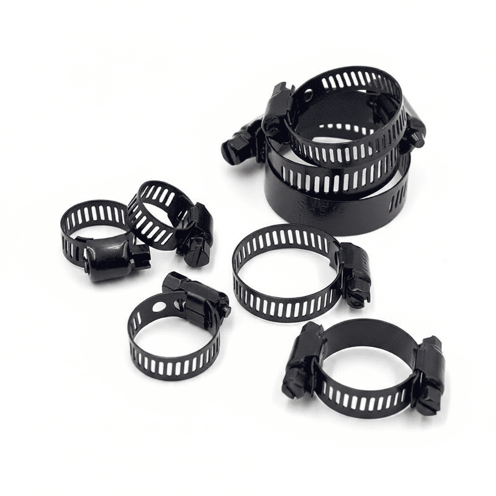 60pc Jubilee Clips Kit, a comprehensive set of hose clamps.
