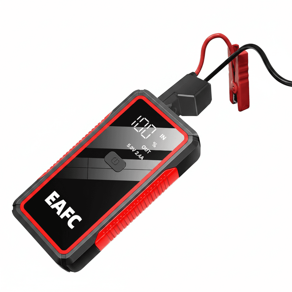EAFC Jump Starter, a compact device.