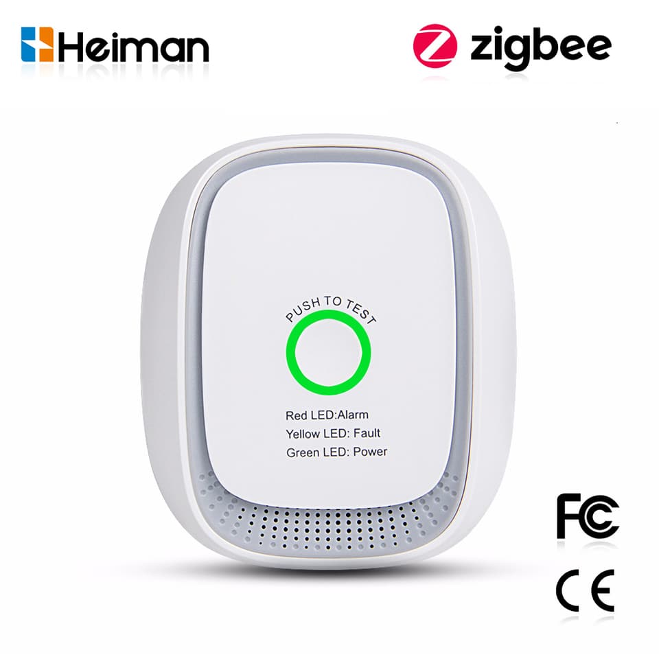 A smart home combustible gas sensor and alarm for detecting natural gas and LPG.