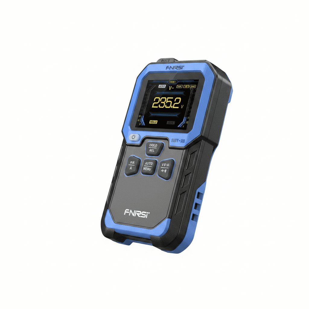 FNIRSI DMT-99 Digital Multimeter | 9999 Counts, Auto-Ranging | 1000V 10A AC/DC, NCV Live Wire