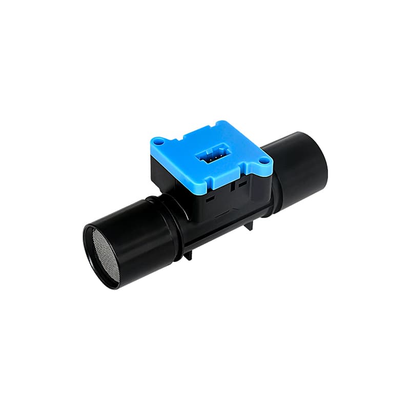 ASAIR AFM3000 gas air flow meter with digital and analog output, designed for bidirectional measurement.