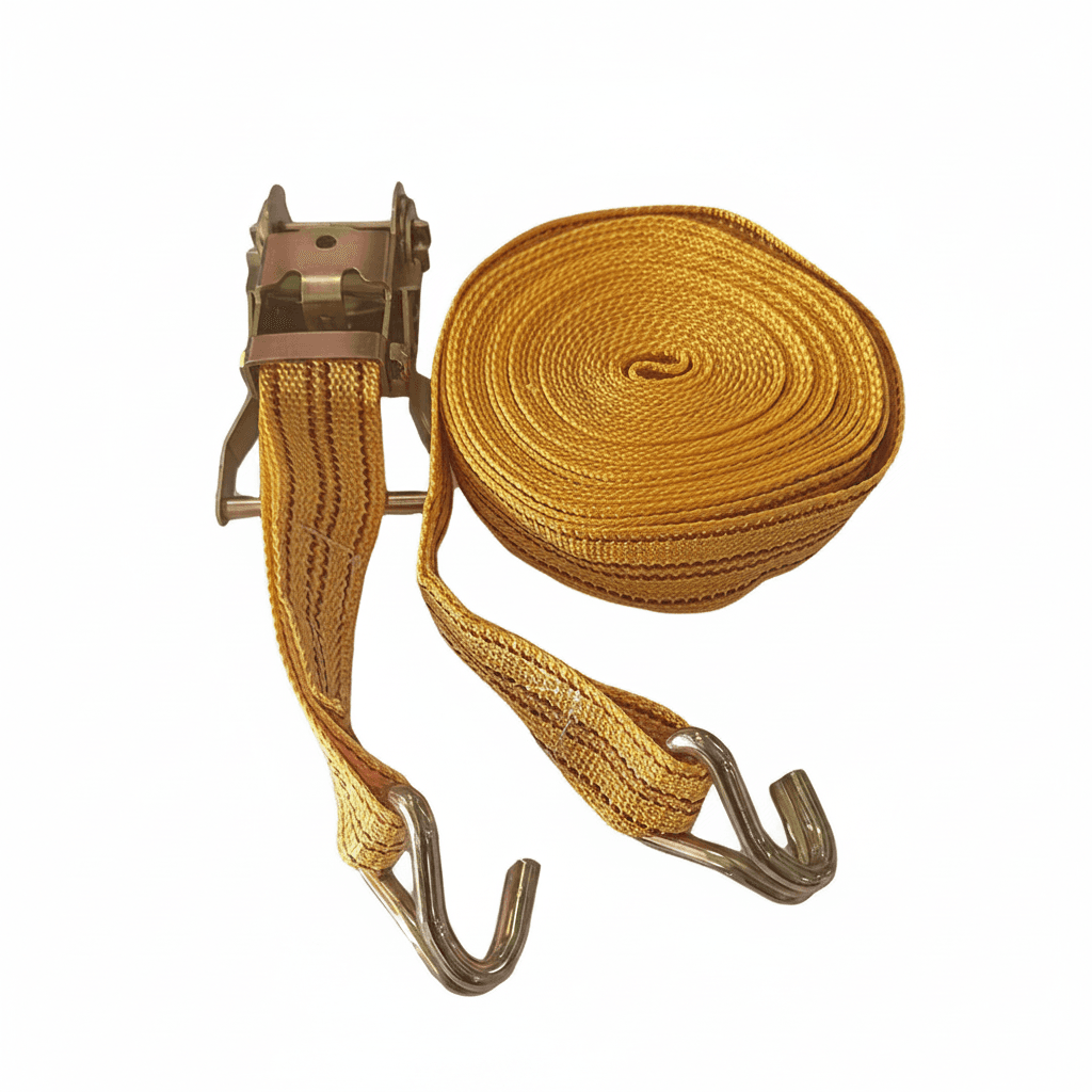 Ratchet strap, close-up of the full product.