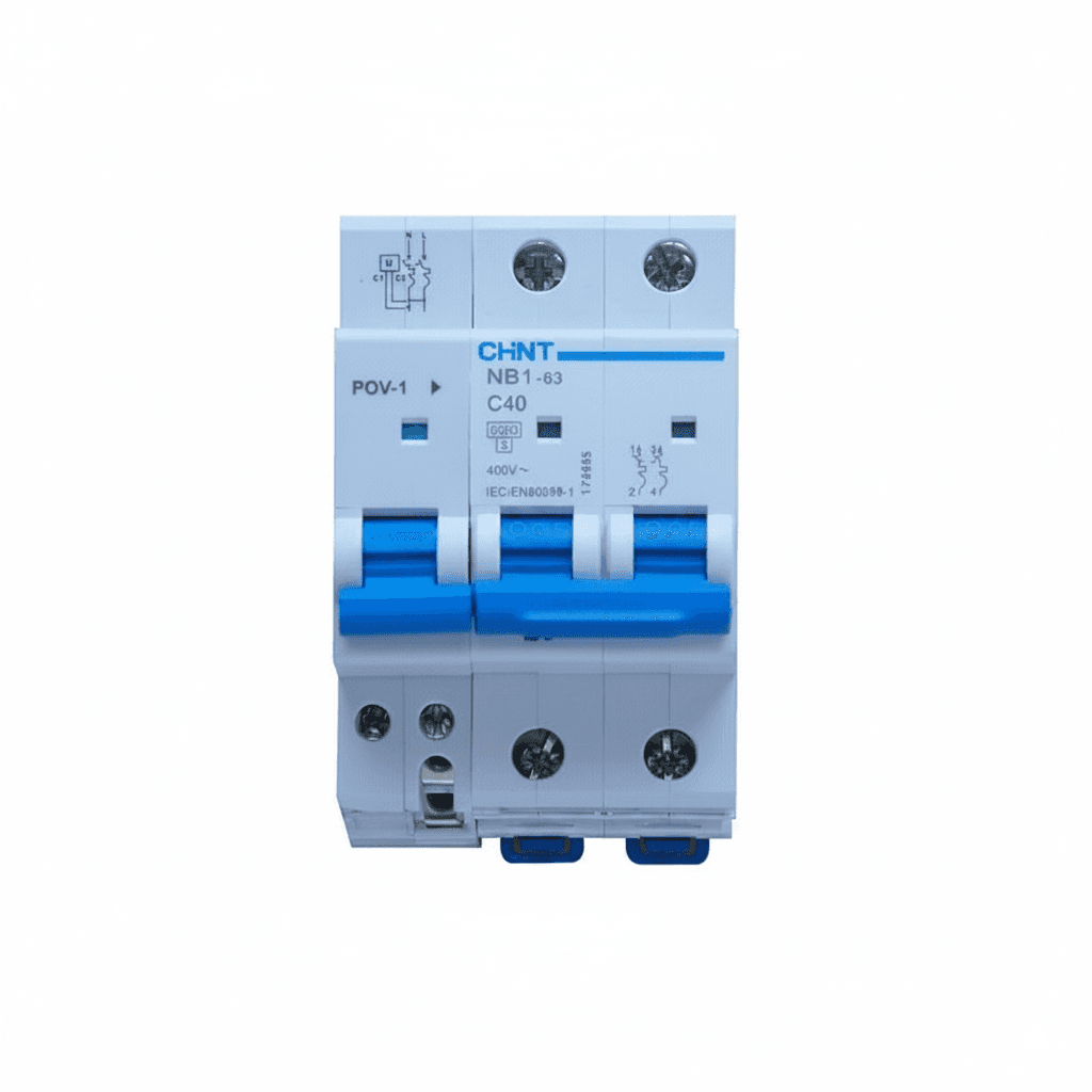 CHINT OVT-1 NB1-63 Over Voltage Miniature Circuit Breaker.