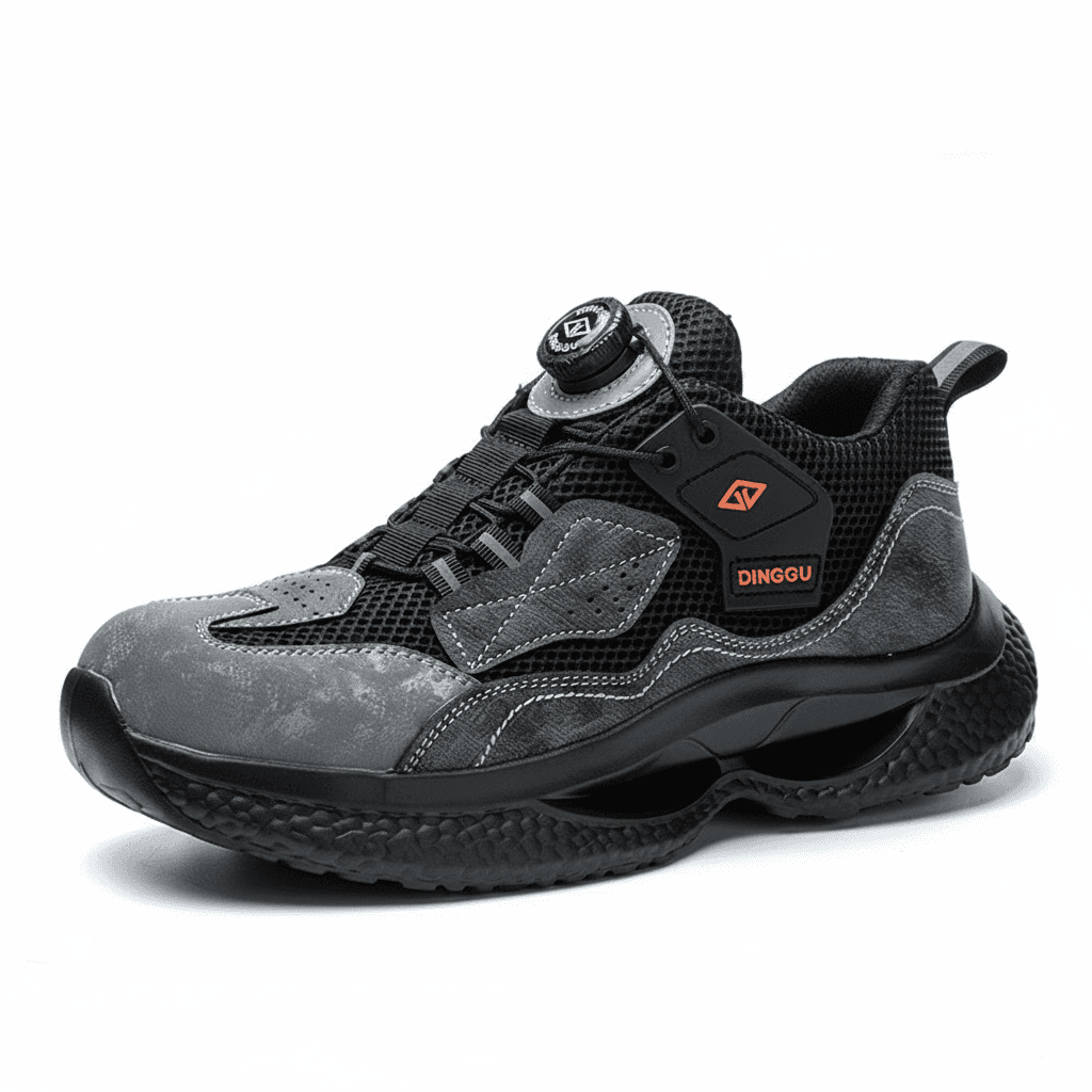 Rotated Button Work Safety Shoes Men Women Steel Toe Shoes I - Premium Construction & Building > Safety & PPE with professional quality and features