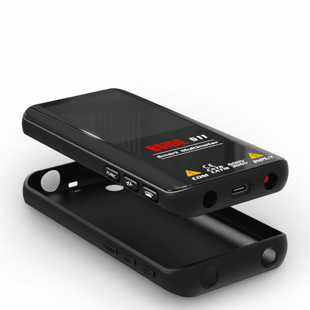 BSIDE Smart Digital Multimeter, a compact and modern electrical testing device.