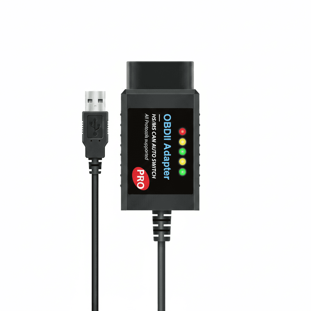 FORScan Pro ELM327 V1.5 OBD2 Scanner | HS/MS CAN Auto Switch | Ford Diagnostic Tool
