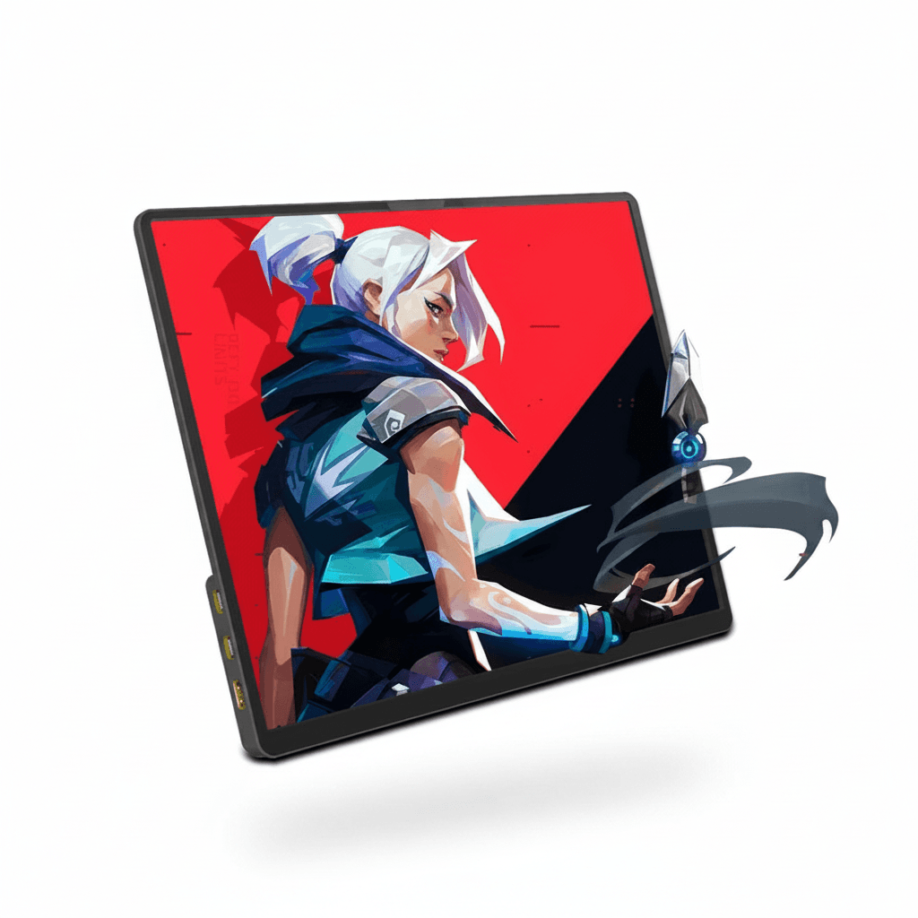ZSUS 14-inch 2K Portable Monitor, front view.