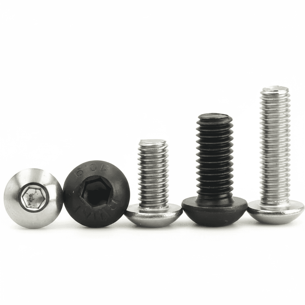 Hex Socket Ground Screws M2-M8, a selection of fasteners.