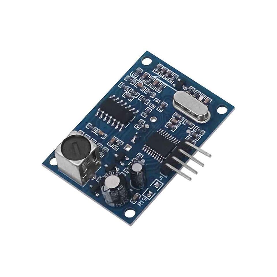Waterproof Ultrasonic Module AJ-SR04T, an integrated distance measuring transducer sensor, perfect for vibration sensor projects with Arduino.
