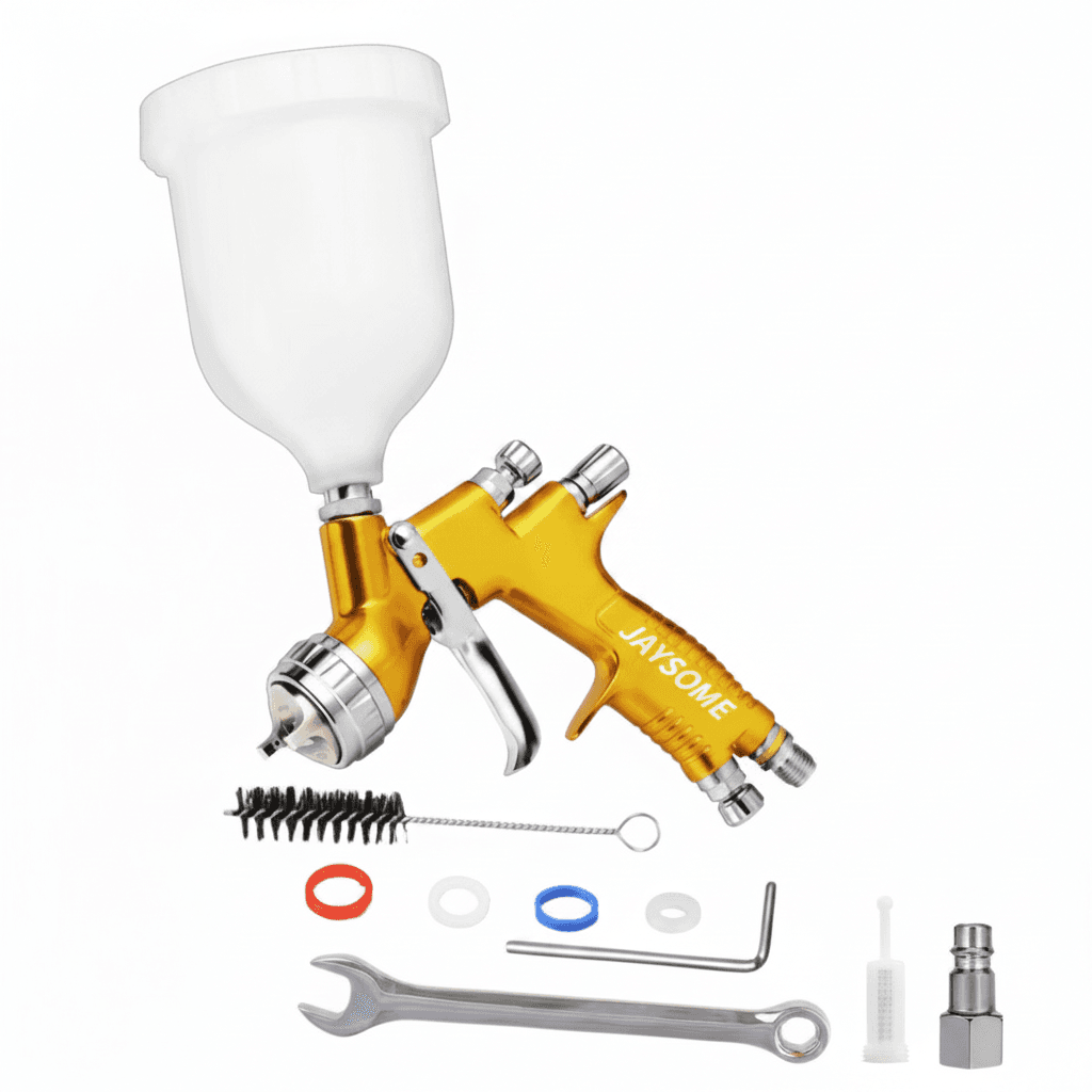 Professional T110 Paint Sprayer, a complete unit ready for use.