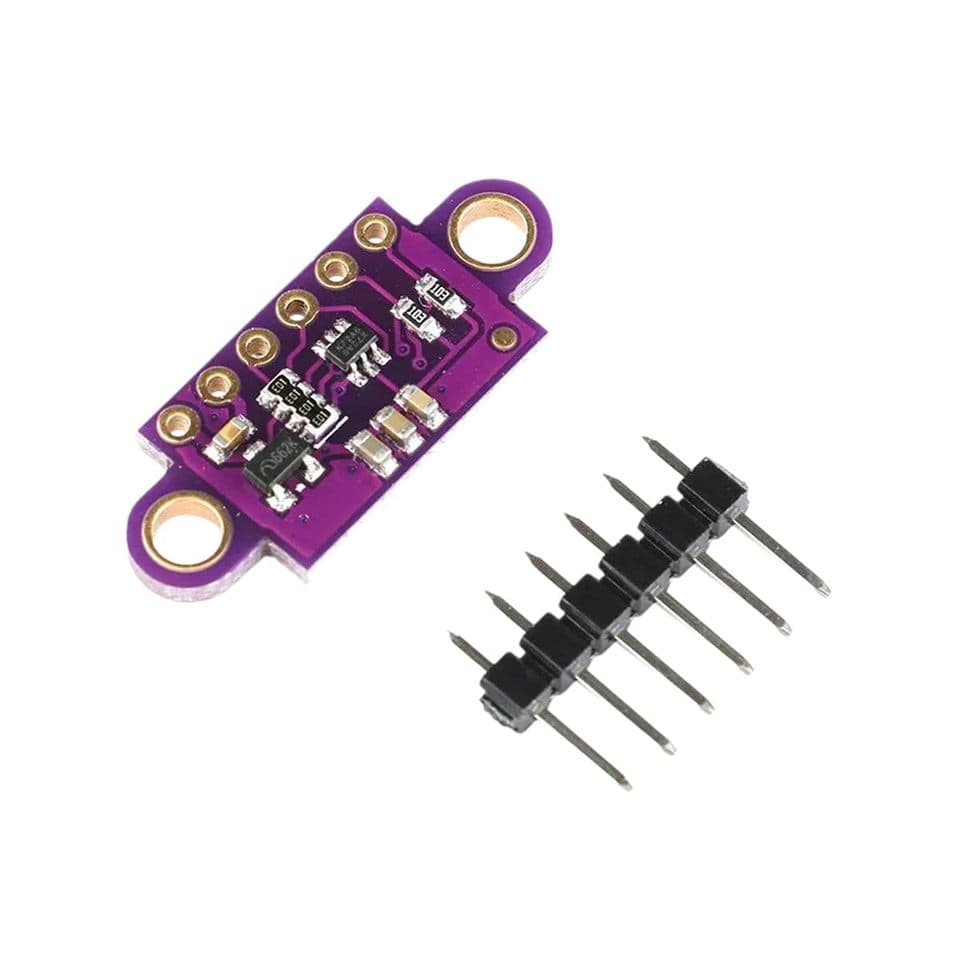 The VL53L0X Time-of-Flight laser distance sensor breakout board, a 940nm module for precise distance measurements.