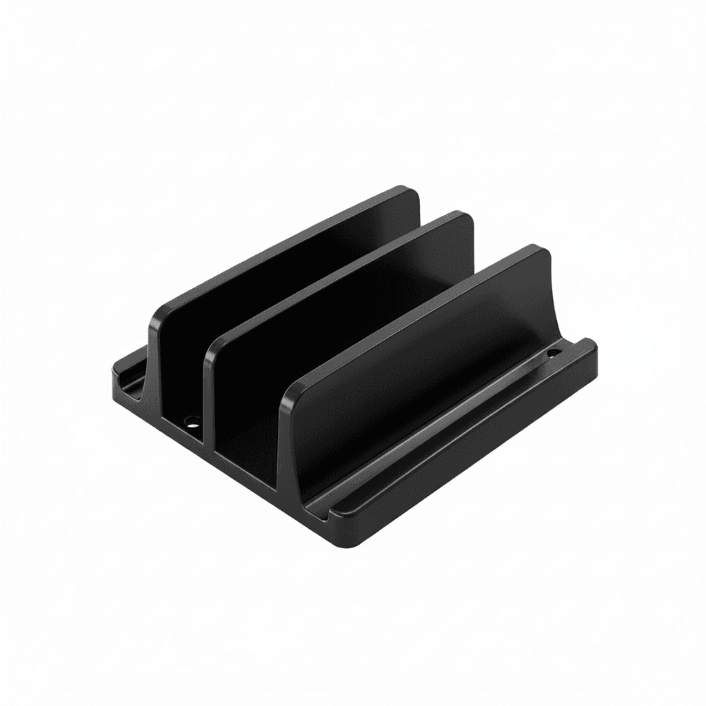 Dual Slot Laptop Stand | Space-Saving Vertical Holder | Supports MacBook