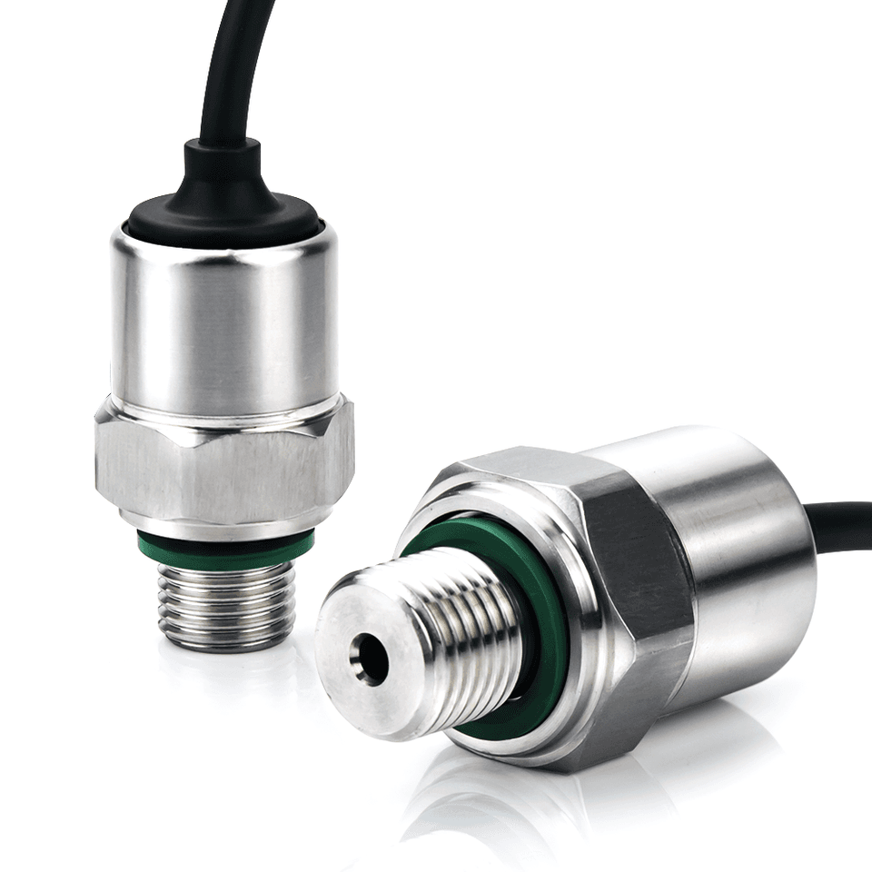 G1/4 water pressure transducer for water, oil, fuel, gas, air with ceramic sensor.