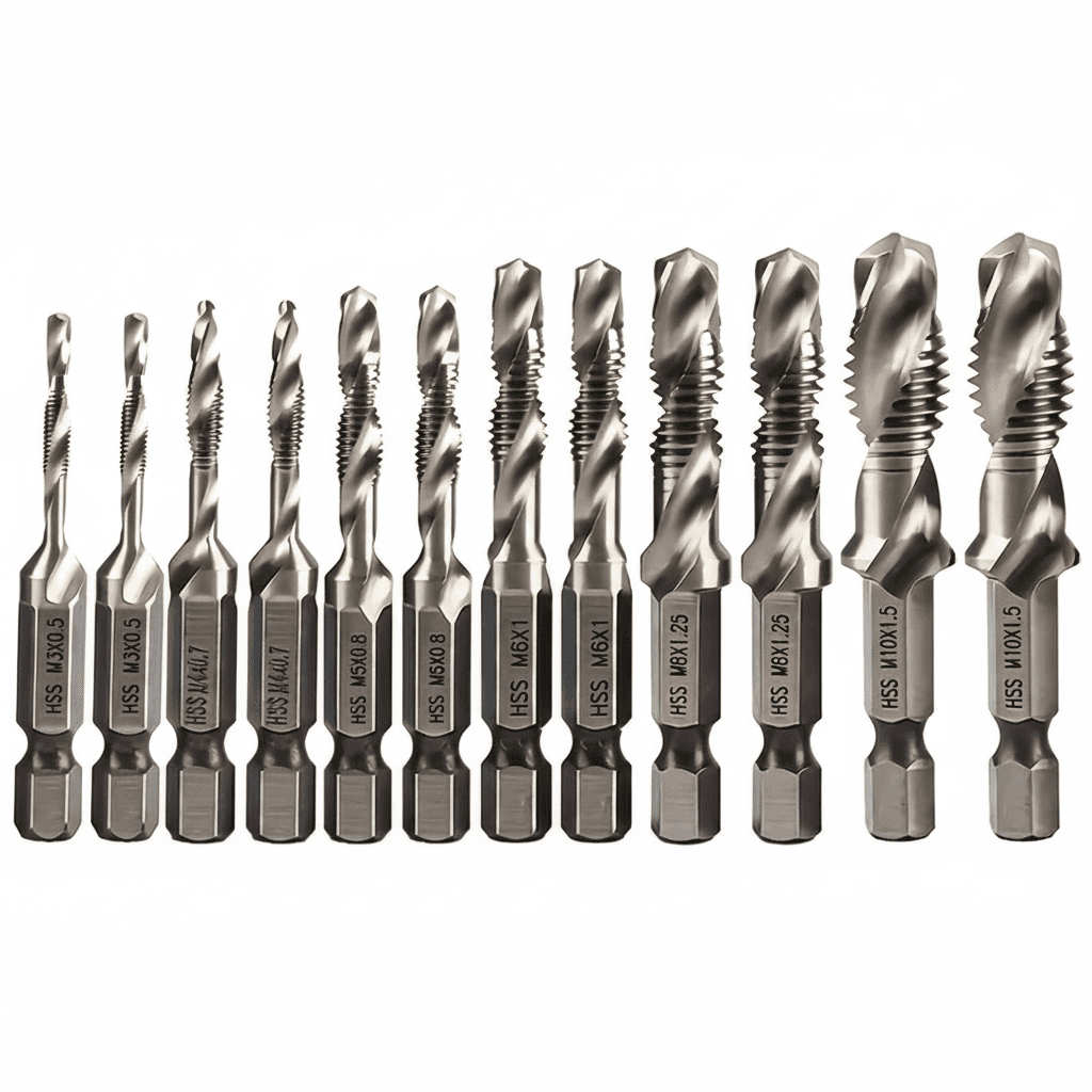 M3-M10 Composite Drill Bit Set.