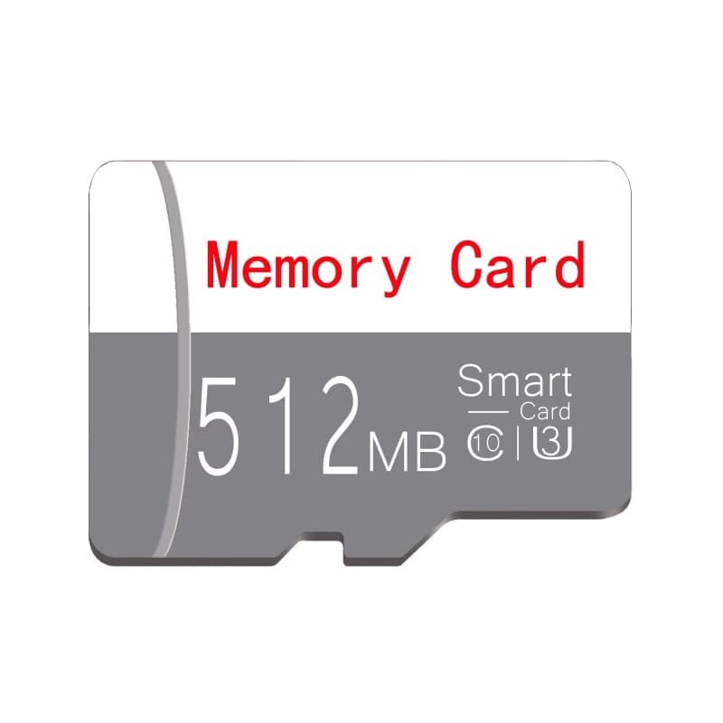 A vintage-style compact flash card, available in small capacities from 64MB to 512MB, suitable for older devices.
