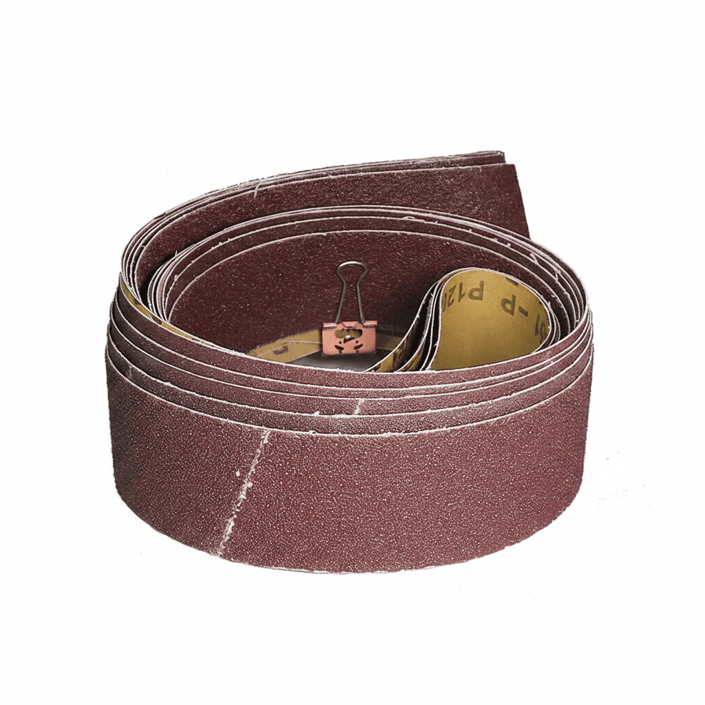 Sanding belts 1829x50mm A/O P40-P800, S/C P1000-P1500.