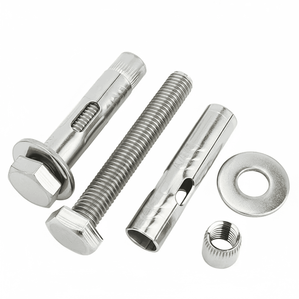 M6-M12 Concrete Screws | 304 Stainless Steel Hex Bolt | Expansion Anchor Fixings