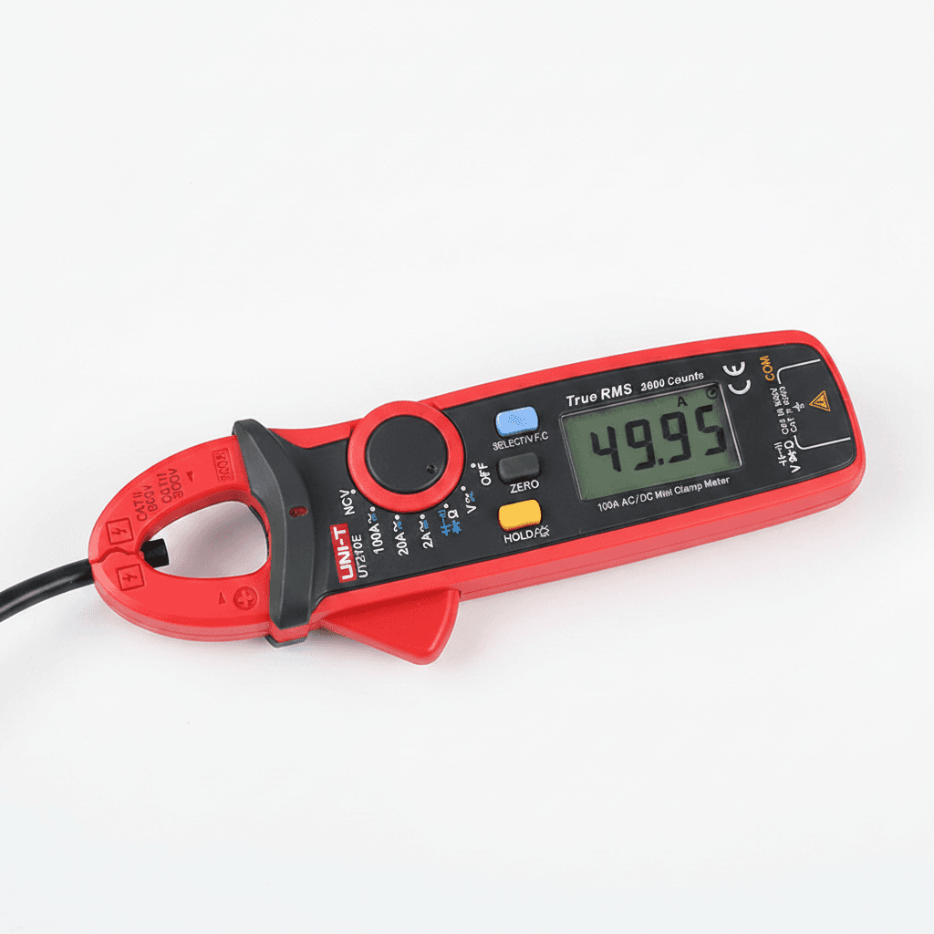 UNI-T UT210E AC/DC Clamp Multimeter | NCV Ammeter | Electrician Tool - Image 1