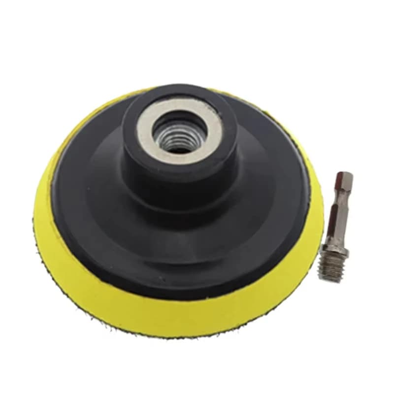 10-piece 100mm sanding discs set with hook and loop backing pad for an electric drill sander backing pad.