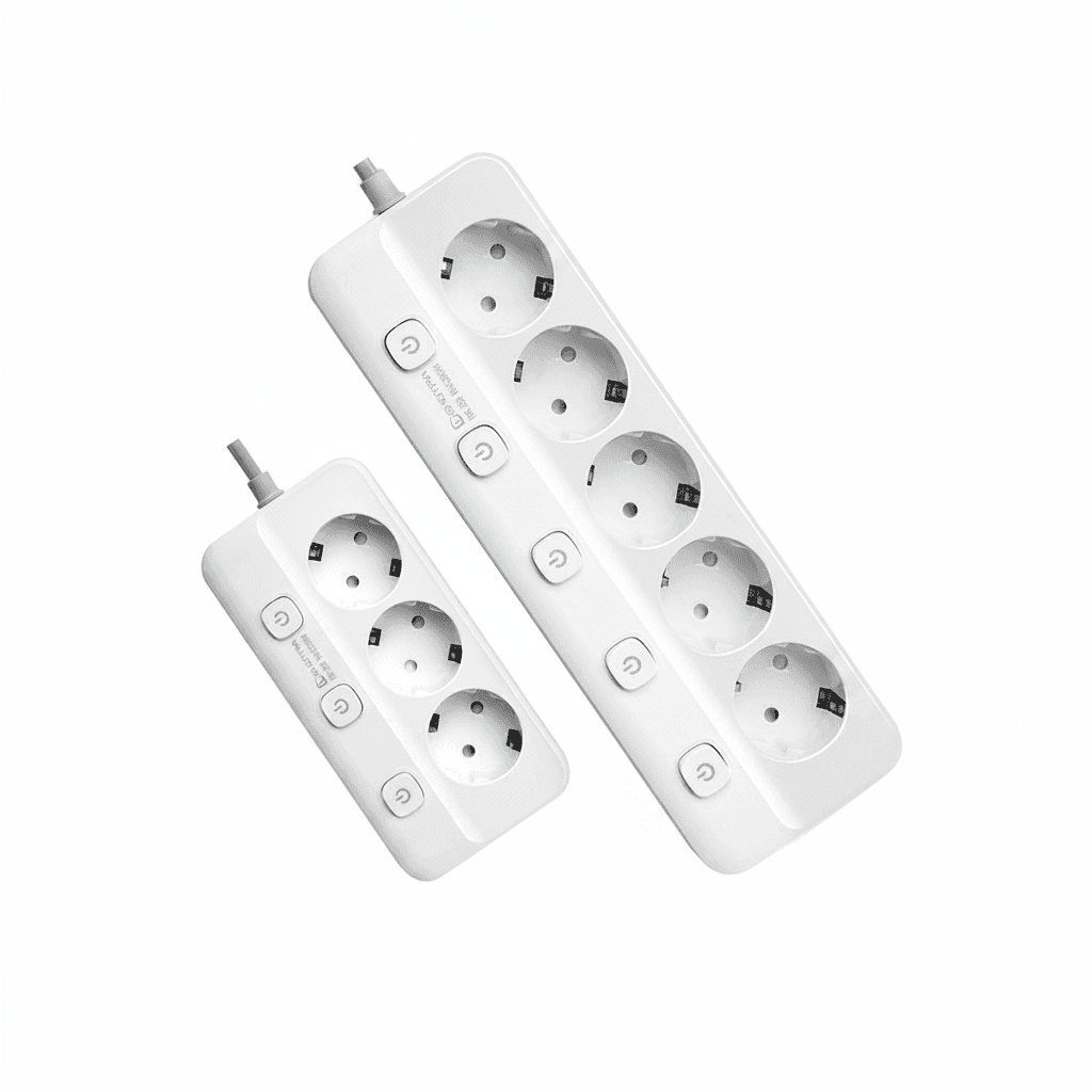 Extension Lead | Individual Switches & Surge Protection | EU Plug Sockets