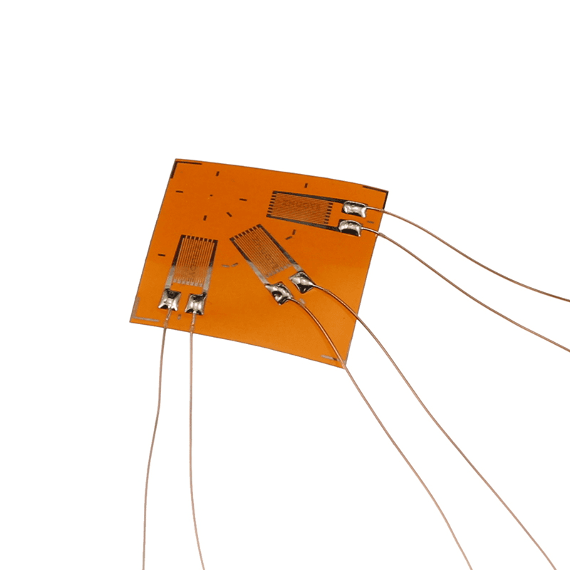 A three-axis foil type strain gauge, models BF1K-3CA/BF120-3CA/BF350-3CA, designed for high-precision weighing sensors with a 45° resistance.